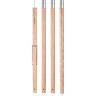 Стойка для тента NATUREHIKE NH20PJ040 алюминиевый сплав 2.4 м, 4 секции, цвет дерево 6927595782545